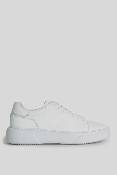 Lufian Tommy Erkek Deri Sneaker Ayakkabı Beyaz 111230280 ürün görseli 1