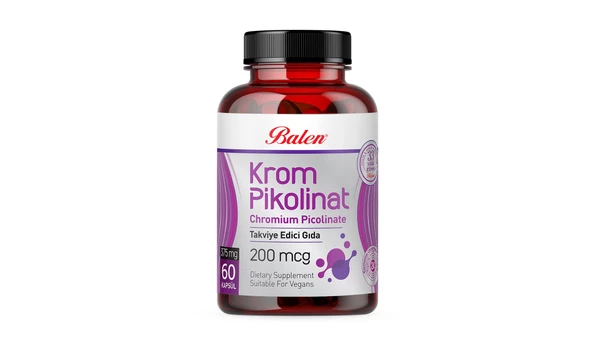 Krom Pikolinat 60 Kapsül 375 MG ürün görseli 1