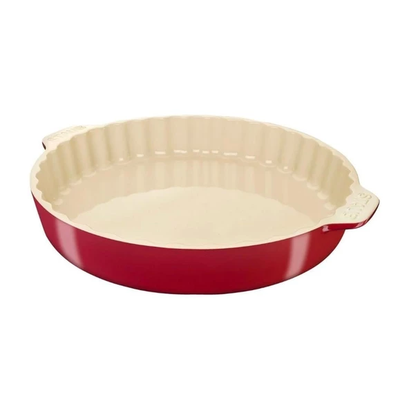 Staub Ceramique Turta Kabı Seramik 30 Cm Kiraz ürün görseli 1