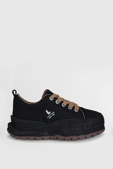 Lufian Kadın Zeta Sneaker Ayakkabı Siyah 121230002 ürün görseli 1