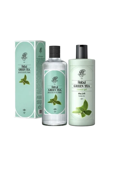 Rebul  Tea 250 Ml Kolonya + 500 Ml Duş Jeli 2'li Set ürün görseli 1