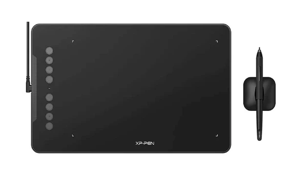 XP-Pen DECO01 V3 Grafik Tablet 16K 8 Kısayol Siyah ürün görseli 1