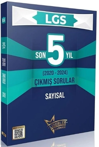 8. Sınıf LGS Sayısal Çıkmış Sorular Son 5 Yıl Çözümlü Liderler Karması ürün görseli 1