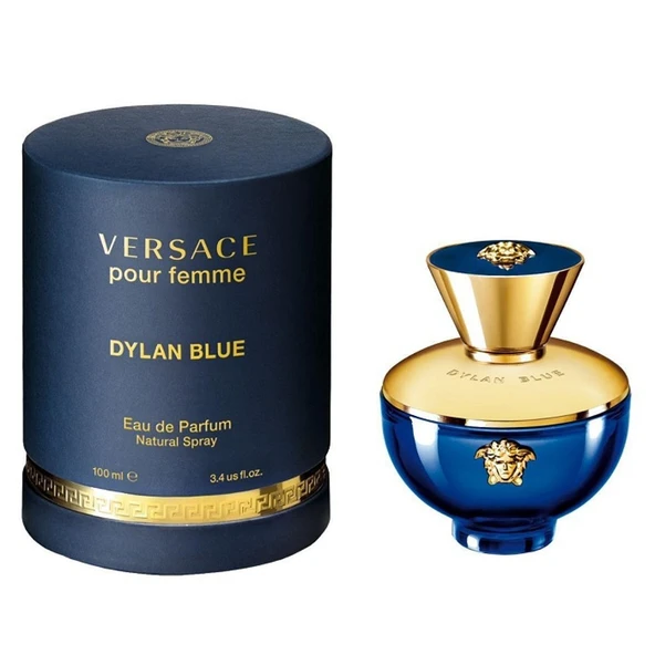 Versace Dylan Blue Pour Femme EDP 100ML Bayan Parfüm - Resim 2