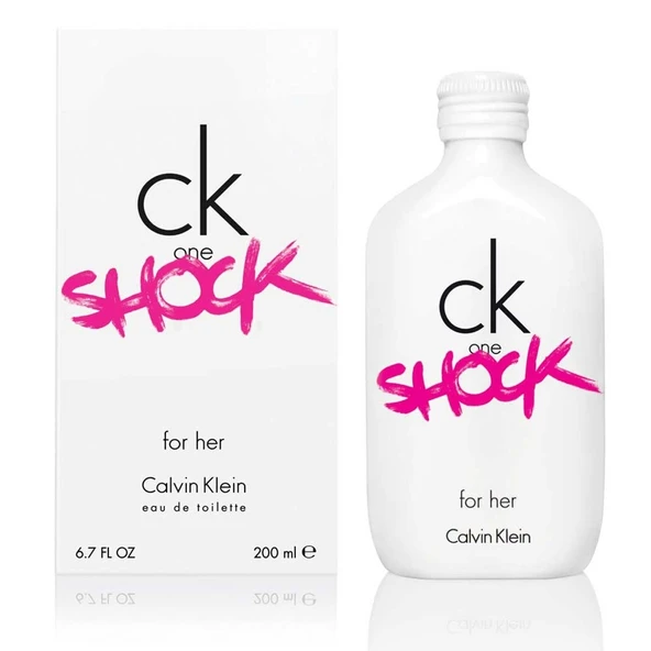 Calvin Klein One Shock For Her Edt 200 ml Bayan Parfümü ürün görseli 1