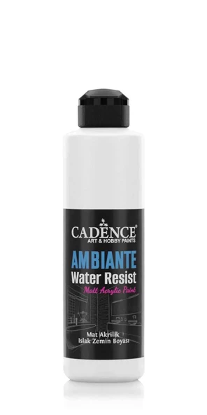 AMBIENTE SUYA DAY. AKR. BOYA AW-01 BEYAZ 250ML + KATALİZÖR 10GR ürün görseli 1