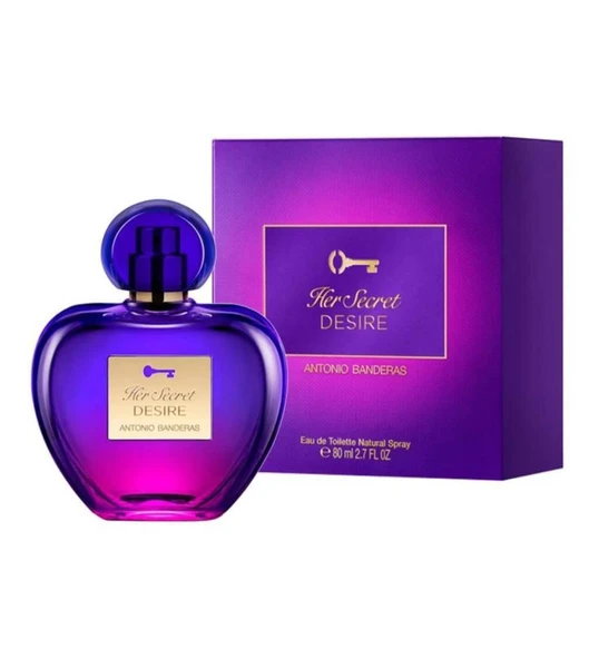 Antonio Banderas Her Secret Desire Edt 80 ml ürün görseli 1
