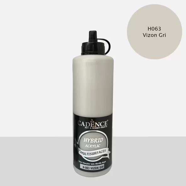 HYBRID AKR. MULTISURFACES H-063 VİZON GRİ 500ML ürün görseli 1