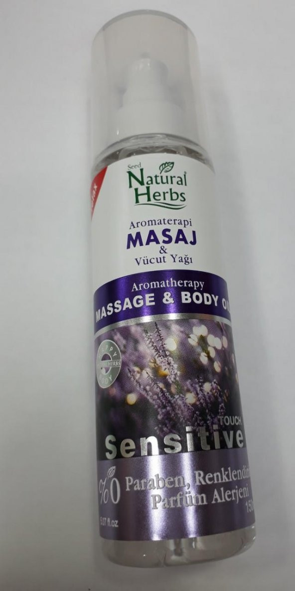 Natural Herbs Aromaterapi Masaj & Vücut Yağı 150 ml ürün görseli 1