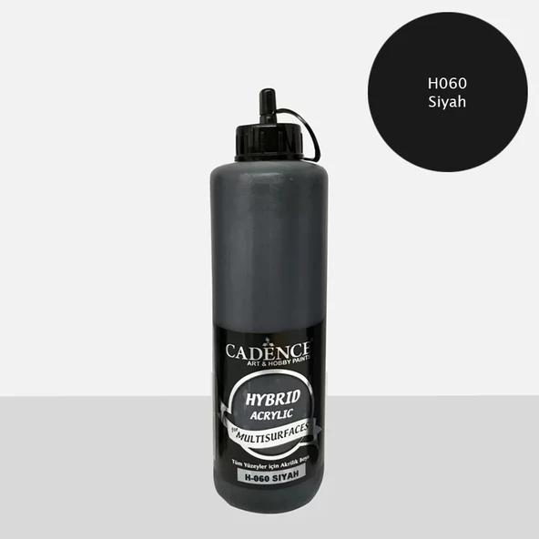HYBRID AKR. MULTISURFACES H-060 SİYAH 500ML ürün görseli 1