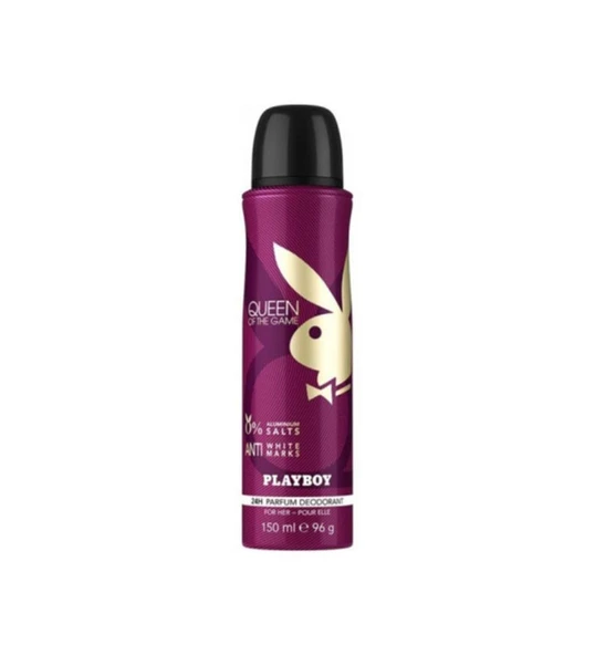Playboy Queen Of The Game Deodorant 150 ML ürün görseli 1