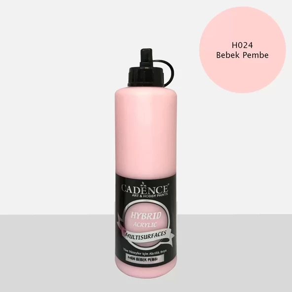 HYBRID AKR. MULTISURFACES H-024 BEBEK PEMBE 500ML ürün görseli 1