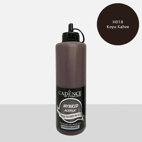 HYBRID AKR. MULTISURFACES H-018 KOYU KAHVE 500ML ürün görseli 1