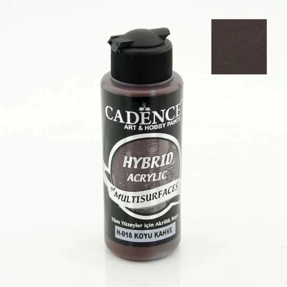HYBRID AKR. MULTISURFACES H-018 KOYU KAHVE 120ML ürün görseli 1