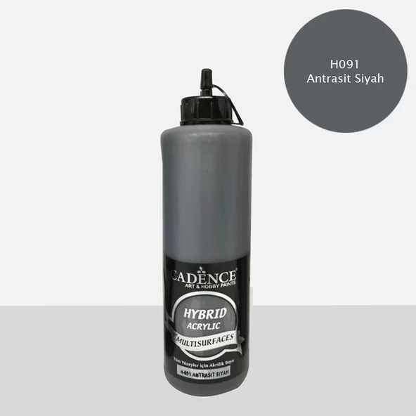 HYBRID AKR. MULTISURFACES H-091 ANTRASİT SİYAH 500ML ürün görseli 1
