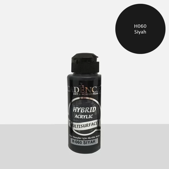 HYBRID AKR. MULTISURFACES H-060 SİYAH 120ML ürün görseli 1