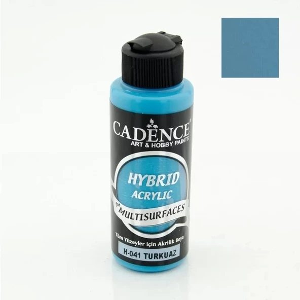 HYBRID AKR. MULTISURFACES H-041 TURKUAZ 120ML ürün görseli 1