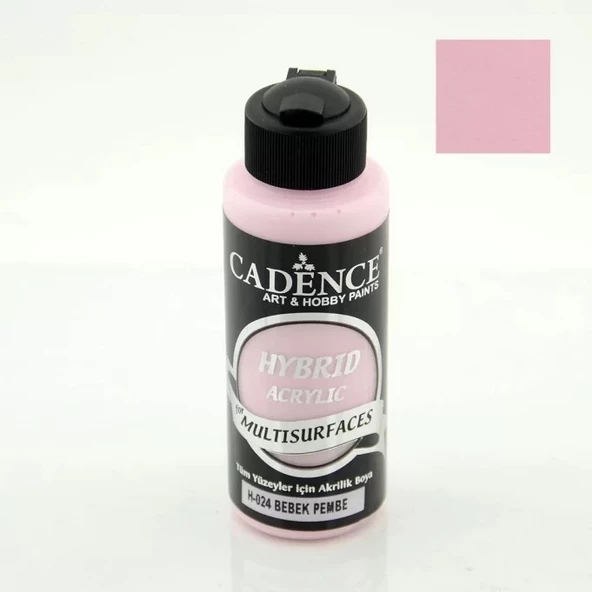 HYBRID AKR. MULTISURFACES H-024 BEBEK PEMBE 120ML ürün görseli 1