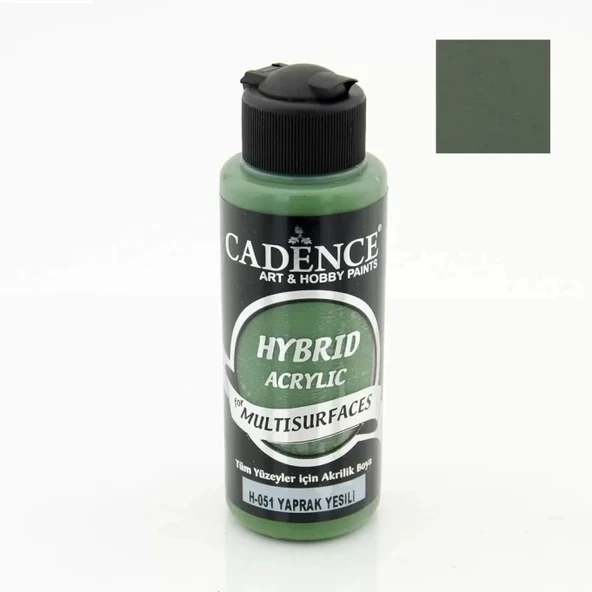 HYBRID AKR. MULTISURFACES H-051 YAPRAK YEŞİL 120ML ürün görseli 1