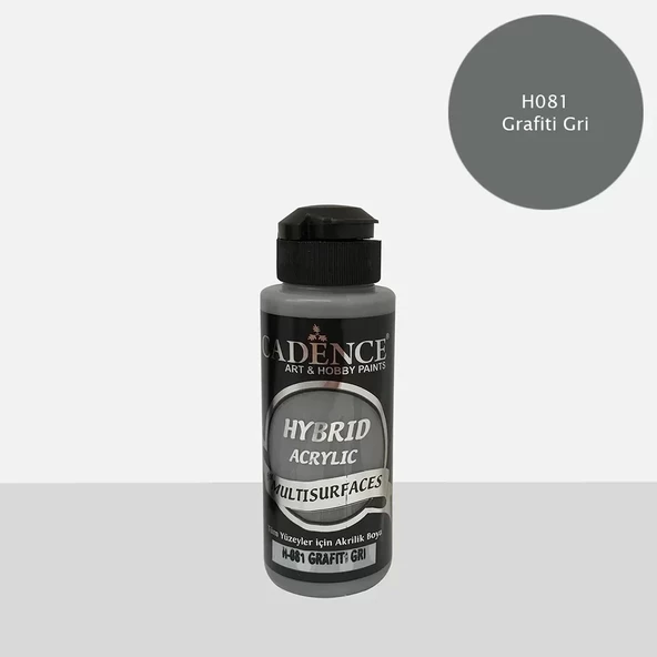 HYBRID AKR. MULTISURFACES H-081 GRAFİTİ GRİ 120ML ürün görseli 1