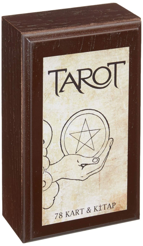 TAROT 78 KART VE KİTAP (AHŞAP KUTULU) - DELTA ürün görseli 1