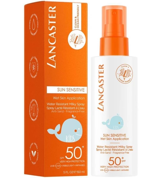 Lancaster Sun Sensitive Kids Water Resistant Milky Spray 150 ml SPF 50 ürün görseli 1