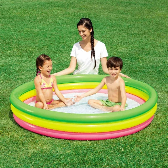 62008 Pompalı, Bestway 51103, Şişme Zemin Çocuk Havuzu,152x30cm ürün görseli 1