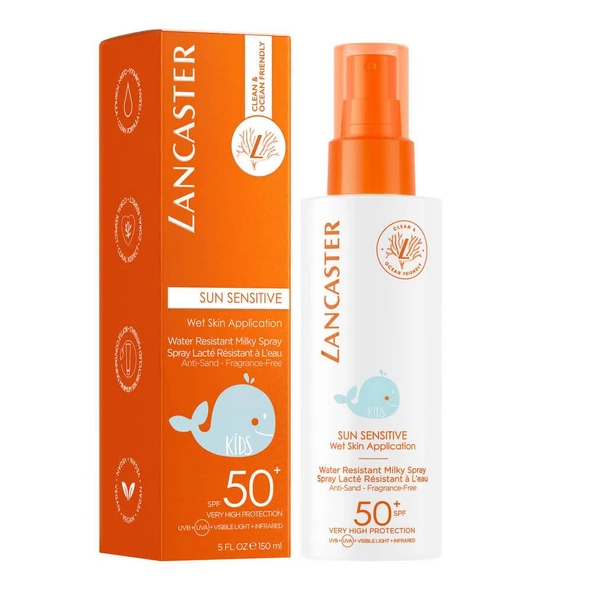 Lancaster Sun Sensitive Milk Spray SPF50+ 150 ml ürün görseli 1
