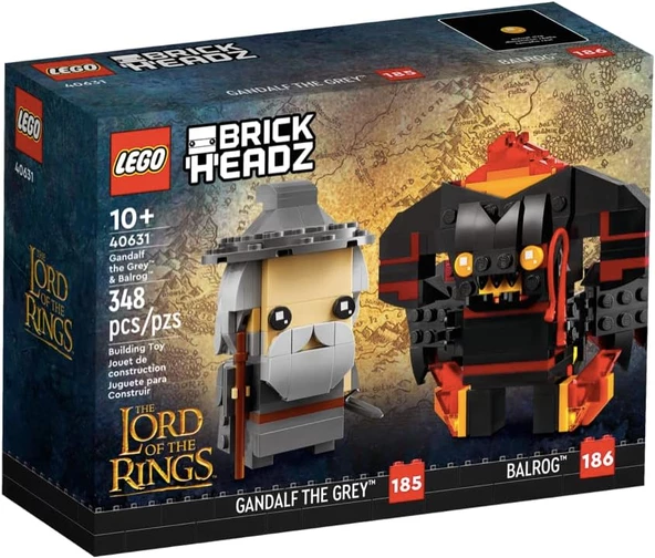 LEGO 40631 BrickHeadz Gandalf The Grey & Balrog Yüzüklerin Efendisi ürün görseli 1