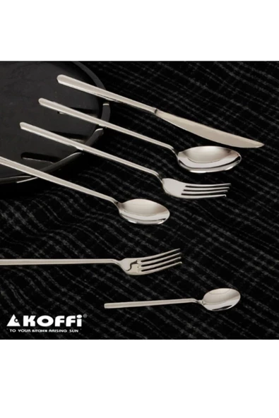 Koffi 36 Parça Çatal Kaşık Bıçak Seti - Resim 3