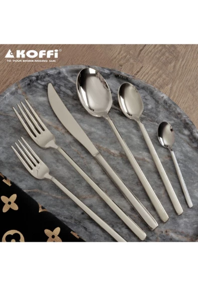 Koffi 36 Parça Çatal Kaşık Bıçak Seti ürün görseli 1