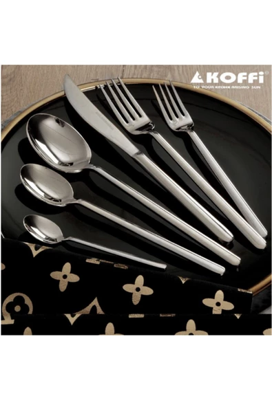 Koffi 36 Parça Çatal Kaşık Bıçak Seti - Resim 2