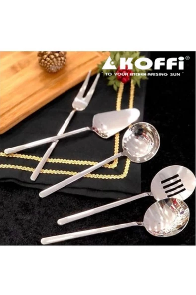 Koffi Kf-2439 5 Parça Premium Servis Seti - Resim 5