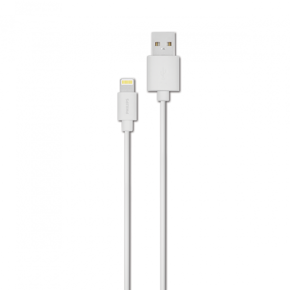 Philips DLC2508W IMF Lisanslı Lightning Şarj Kablosu ürün görseli 1