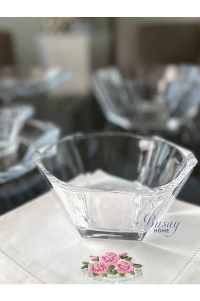 Paşabahçe 68168 Nude Reflection Serisi Kristal Kase 16 cm ürün görseli 1