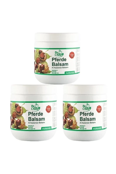 Farmasi Dr. Cevdet Tuna At Kestanesi Masaj Jeli 500 Ml 3 Adet ürün görseli 1