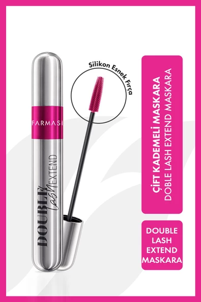 FARMASİ Double Lash Extend Çift Etkili Maskara 12 ml ürün görseli 1
