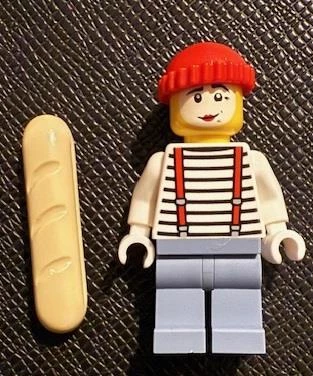 Orjinal Lego Minifigür Pantomime guy with bread ürün görseli 1