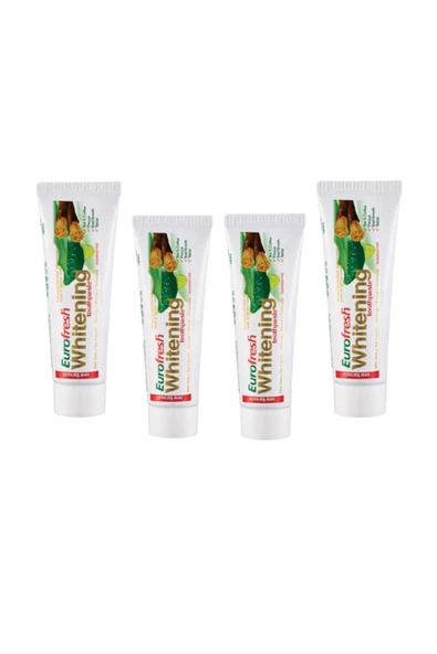 Farmasi Eurofresh Misvaklı Beyazlatıcı Diş Macunu 112gr x 4 Adet ürün görseli 1