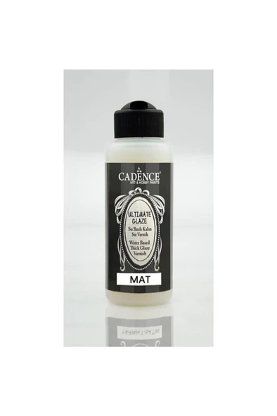 Cadence Ultimate Glaze - Kalın Sır Vernik 120ml (mat) - Çok Renkli ürün görseli 1