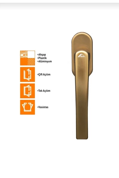 Roto Bronz Pencere Kolu ürün görseli 1