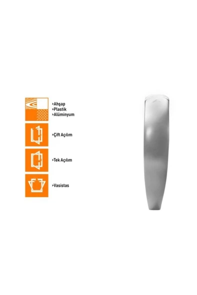 Roto Swing Secustik Gümüş Pencere Kolu ürün görseli 1