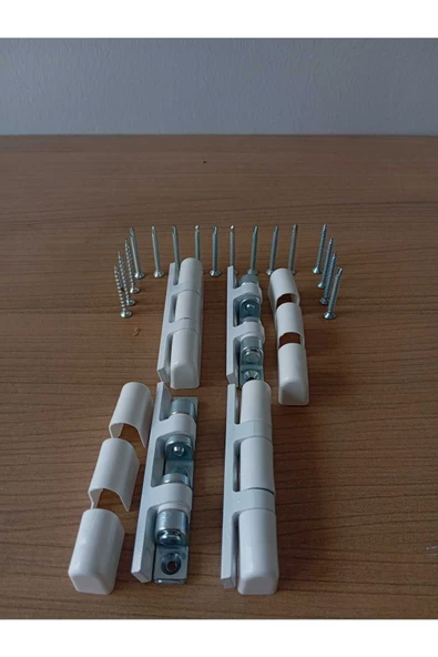 Uğur Kalıp Pvc Pratik Beyaz Menteşe (4 Adet) ürün görseli 1