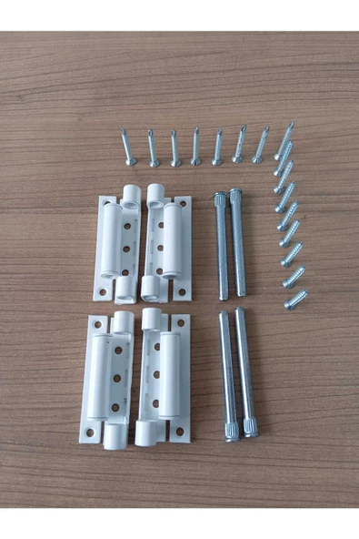 Window Pimapen  Beyaz Sac Kapı Pencere Menteşesi (4Adet) ürün görseli 1
