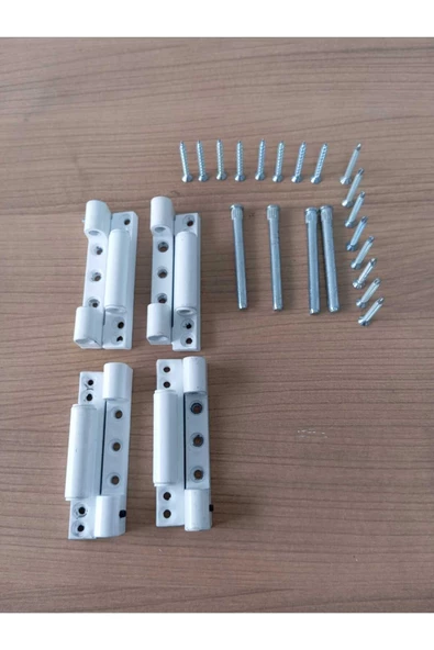 Window Pimapen  Beyaz Pimli Kapı Menteşesi (4Adet) - Resim 2