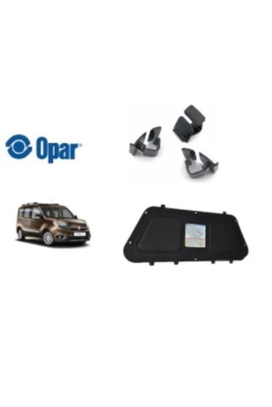 Doblo 4 Motor Kaput Keçesi Izalatörü Ön Orjinal Klipsli ürün görseli 1