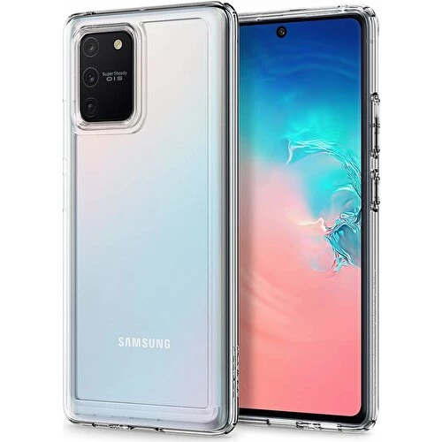 Spigen Samsung Galaxy S10 Lite Kılıf Ultra Hybrid Crystal Clear - ACS00689 ürün görseli 1