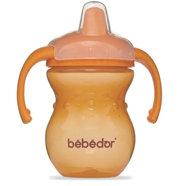 Bebedor Sert Uçlu Kulplu Alıştırma Bardağı 270ML (Kod:7508) ürün görseli 1