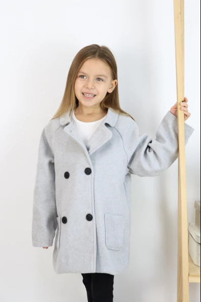 Reglan Kol Unisex Kaşe Kaban ürün görseli 1