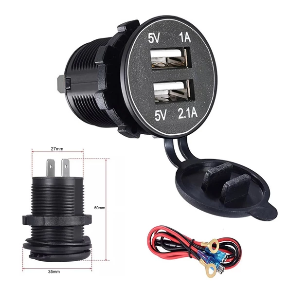 Çakmaklık Çift USB ürün görseli 1